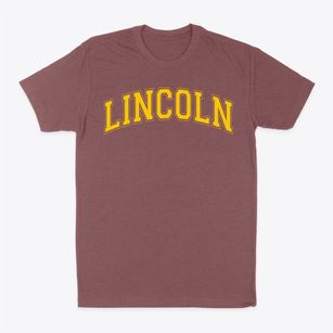 Lincoln Middle School Varsity Arch Classic Dad T-Shirt