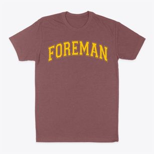 Foreman High School Varsity Arch Classic Dad T-Shirt