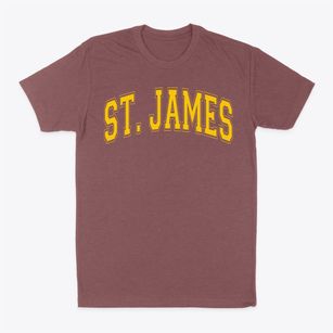 Saint James Lutheran School Varsity Arch Classic Dad T-Shirt