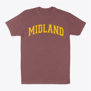 Midland Community Intermediate School Varsity Arch Classic Dad T-Shirt