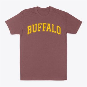 Buffalo High School Varsity Arch Classic Dad T-Shirt