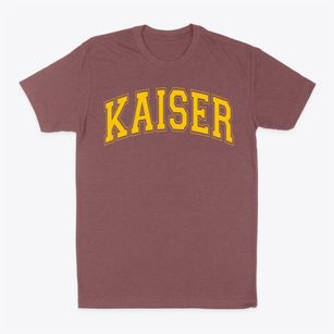 Kaiser Elementary School Varsity Arch Classic Dad T-Shirt