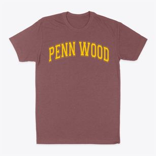Penn Wood Elementary School Varsity Arch Classic Dad T-Shirt