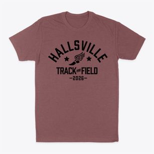 Hallsville Intermediate School Track and Field Classic Dad T-Shirt