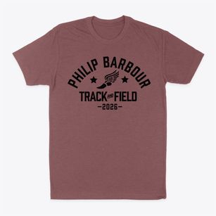 Philip Barbour High School Track and Field Classic Dad T-Shirt