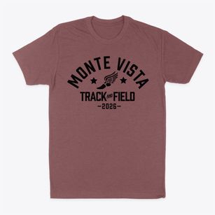 Monte Vista Elementary School Track and Field Classic Dad T-Shirt