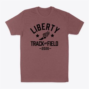 Liberty Middle School Track and Field Classic Dad T-Shirt