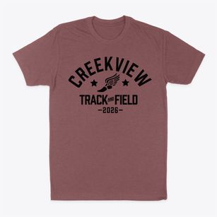 Creekview High School Track and Field Classic Dad T-Shirt