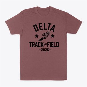 Delta High School Track and Field Classic Dad T-Shirt