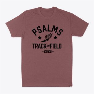 Psalms Christian Academy Track and Field Classic Dad T-Shirt