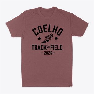 Coelho Middle School Track and Field Classic Dad T-Shirt