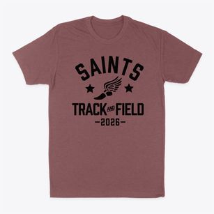 Saints Joachim And Ann School Track and Field Classic Dad T-Shirt