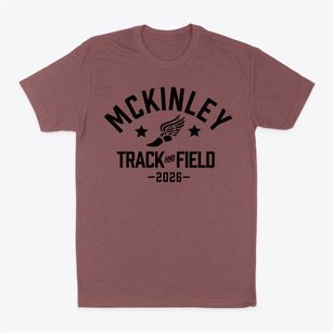 Mckinley Middle School Track and Field Classic Dad T-Shirt