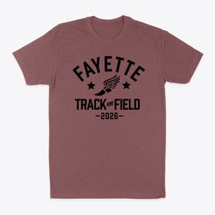 Fayette Area Vocational School Track and Field Classic Dad T-Shirt