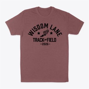 Wisdom Lane Middle School Track and Field Classic Dad T-Shirt