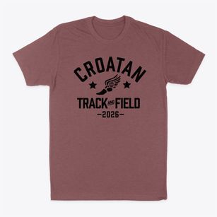 Croatan High School Track and Field Classic Dad T-Shirt