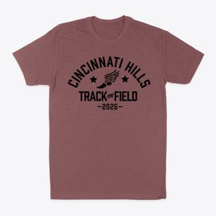 Cincinnati Hills Christian Academy Track and Field Classic Dad T-Shirt