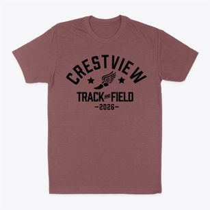Crestview Prep School Track and Field Classic Dad T-Shirt