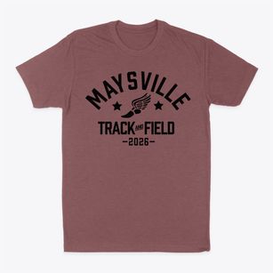 Maysville Elementary School Track and Field Classic Dad T-Shirt