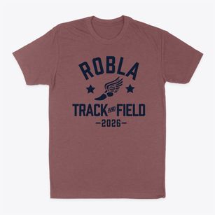 Robla Elementary School Track and Field Classic Dad T-Shirt