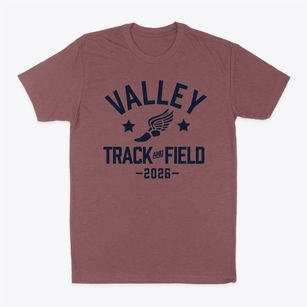 Valley Montessori School Track and Field Classic Dad T-Shirt