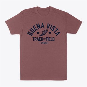 Buena Vista High School Track and Field Classic Dad T-Shirt