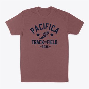 Pacifica Elementary School Track and Field Classic Dad T-Shirt