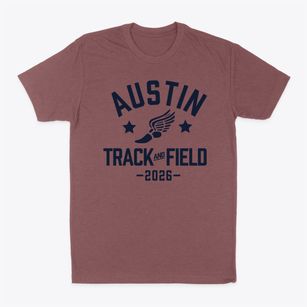 Austin Community Academy Track and Field Classic Dad T-Shirt