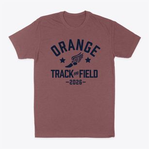Orange Elementary School Track and Field Classic Dad T-Shirt