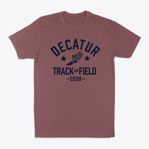 Decatur High School Track and Field Classic Dad T-Shirt