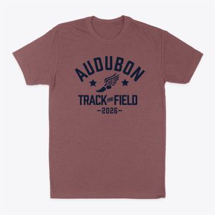 Audubon Middle School Track and Field Classic Dad T-Shirt