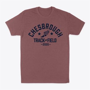 Chesbrough Elementary School Track and Field Classic Dad T-Shirt