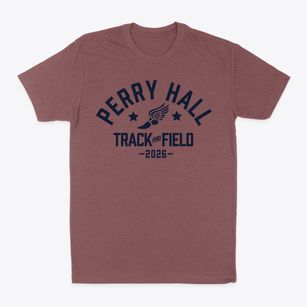 Perry Hall Elementary School Track and Field Classic Dad T-Shirt