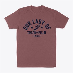 Our Lady Of The Holy Rosary School Track and Field Classic Dad T-Shirt