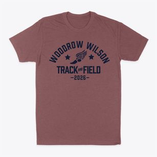 Woodrow Wilson Elementary School Track and Field Classic Dad T-Shirt