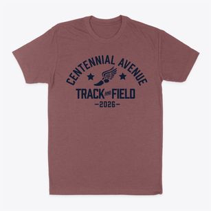 Centennial Avenue Elementary School Track and Field Classic Dad T-Shirt