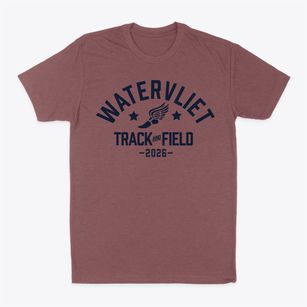 Watervliet Elementary School Track and Field Classic Dad T-Shirt