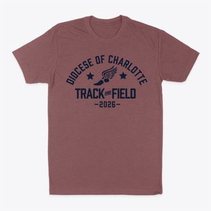 Diocese Of Charlotte Track and Field Classic Dad T-Shirt