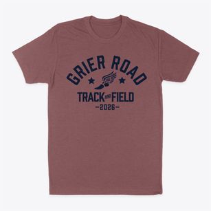 Grier Road Elementary School Track and Field Classic Dad T-Shirt