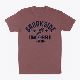 Brookside Montessori School Track and Field Classic Dad T-Shirt