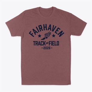 Fairhaven School Track and Field Classic Dad T-Shirt