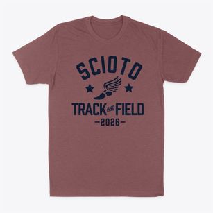 Scioto Elementary School Track and Field Classic Dad T-Shirt