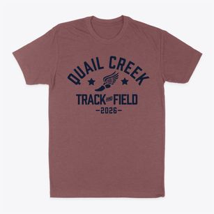 Quail Creek Elementary School Track and Field Classic Dad T-Shirt