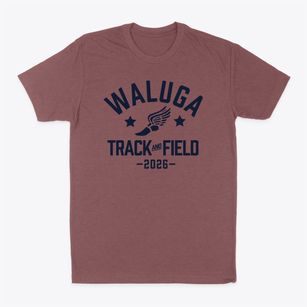 Waluga Junior High School Track and Field Classic Dad T-Shirt