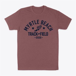 Myrtle Beach Primary School Track and Field Classic Dad T-Shirt