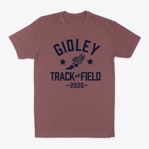 Gidley Elementary School Track and Field Classic Dad T-Shirt