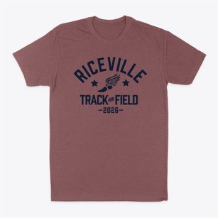 Riceville Elementary School Track and Field Classic Dad T-Shirt