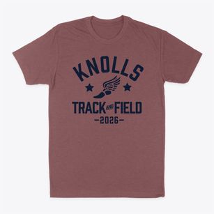 Knolls Elementary School Track and Field Classic Dad T-Shirt