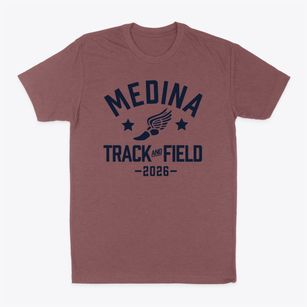 Medina Secondary School Track and Field Classic Dad T-Shirt