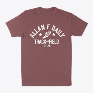 Allan F Daily High School Track and Field Classic Dad T-Shirt